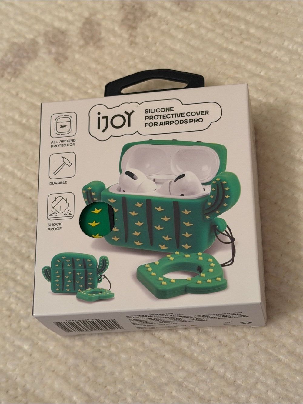 iJoy Silicone Protective Cover for AirPods Pro - Green